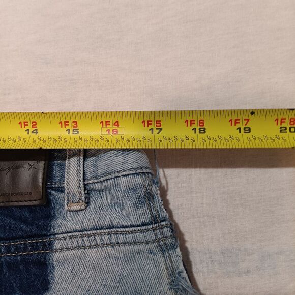 One X One Teaspoon Jeans Baggy Bowed Legs  Low Waist Long Rise Men's Size 29 - Picture 7 of 9